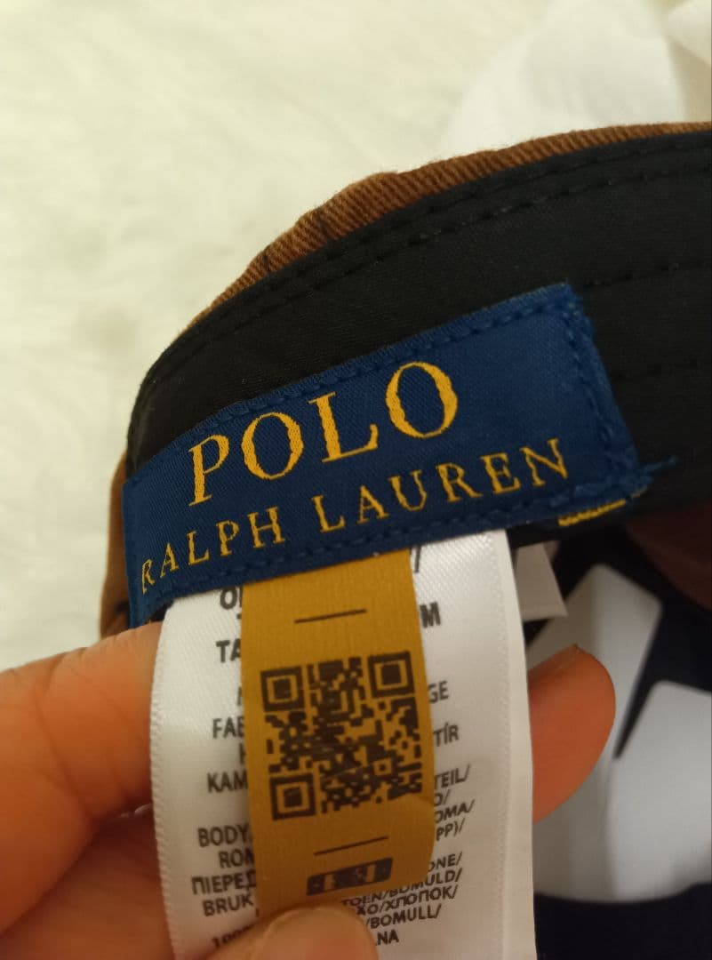 Polo Ralph Lauren ブラウン キャップ(ヴィンテージ)