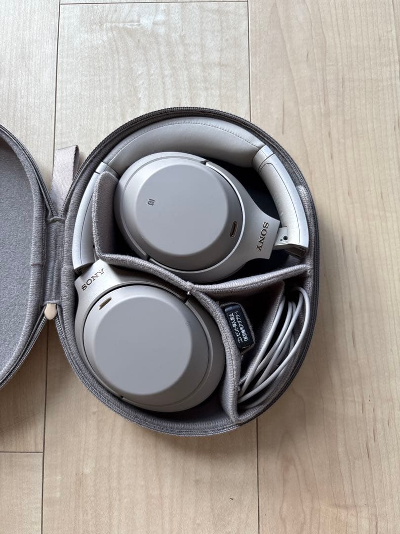 ソニー ワイヤレスステレオヘッドセット WH-1000XM3 プラチナシルバー