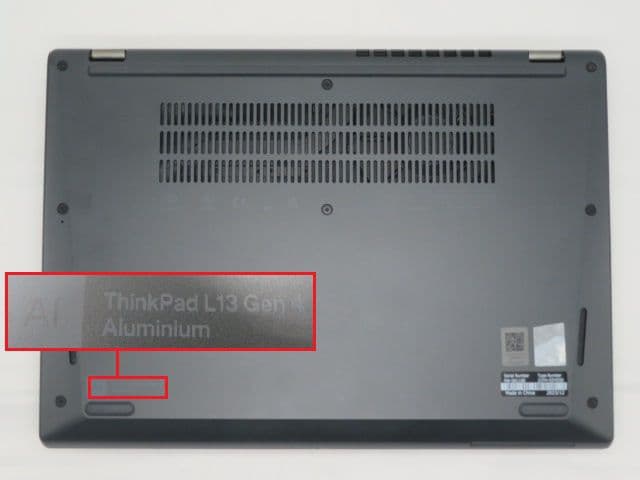 Windowsノート本体 ThinkPad L13 Gen4 i5-1355U 16GB SSD512GB