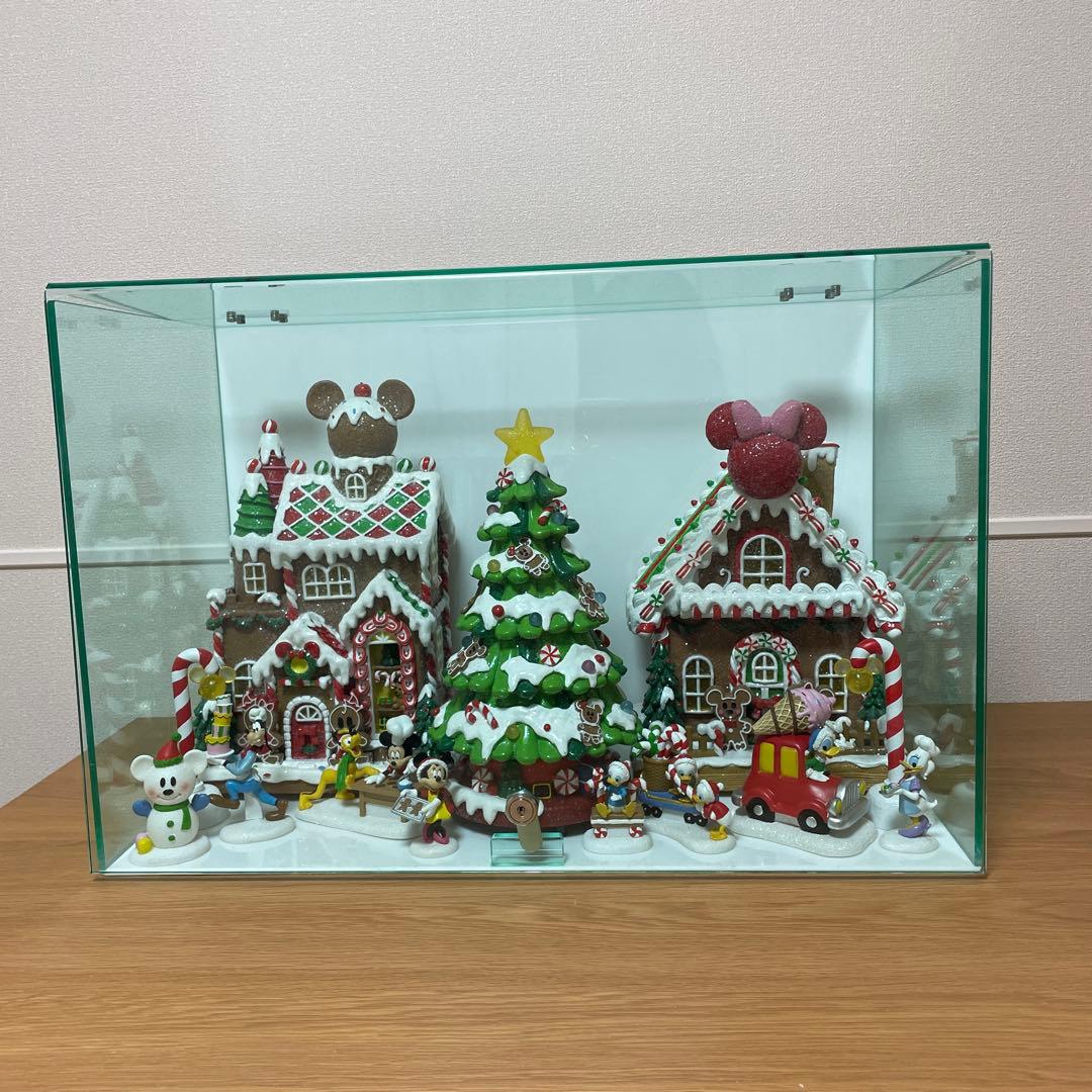【新品 展示品 限定】ディズニー 　クリスマス　ヴィレッジ　13ピース