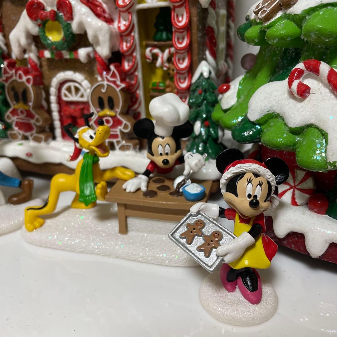 【新品 展示品 限定】ディズニー 　クリスマス　ヴィレッジ　13ピース