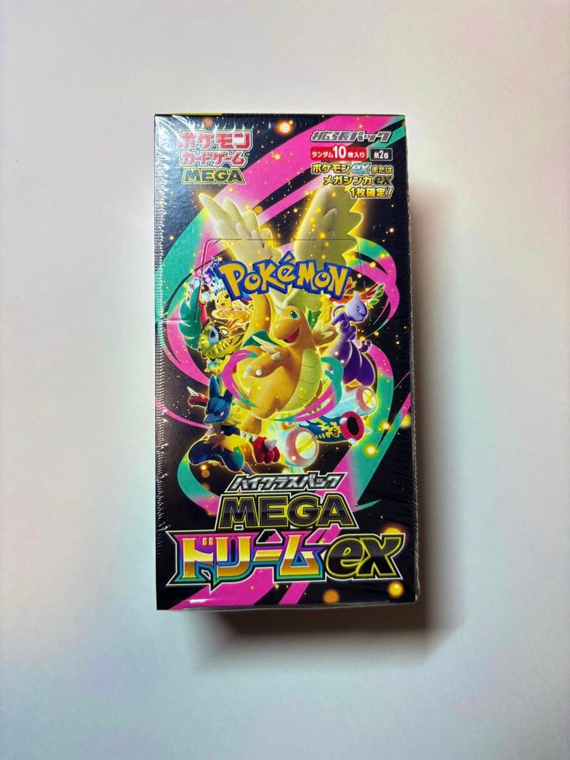 ポケモンカードゲーム MEGAドリームEX 1BOX シュリンク付き