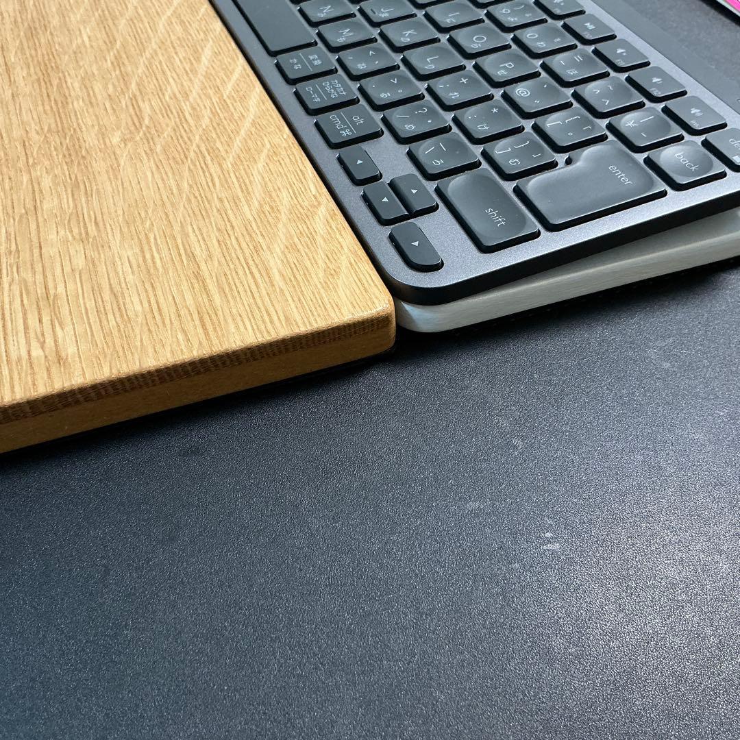 MX Keys KX800用ウイング付パームレスト＆ベースプレート　オーダー受付