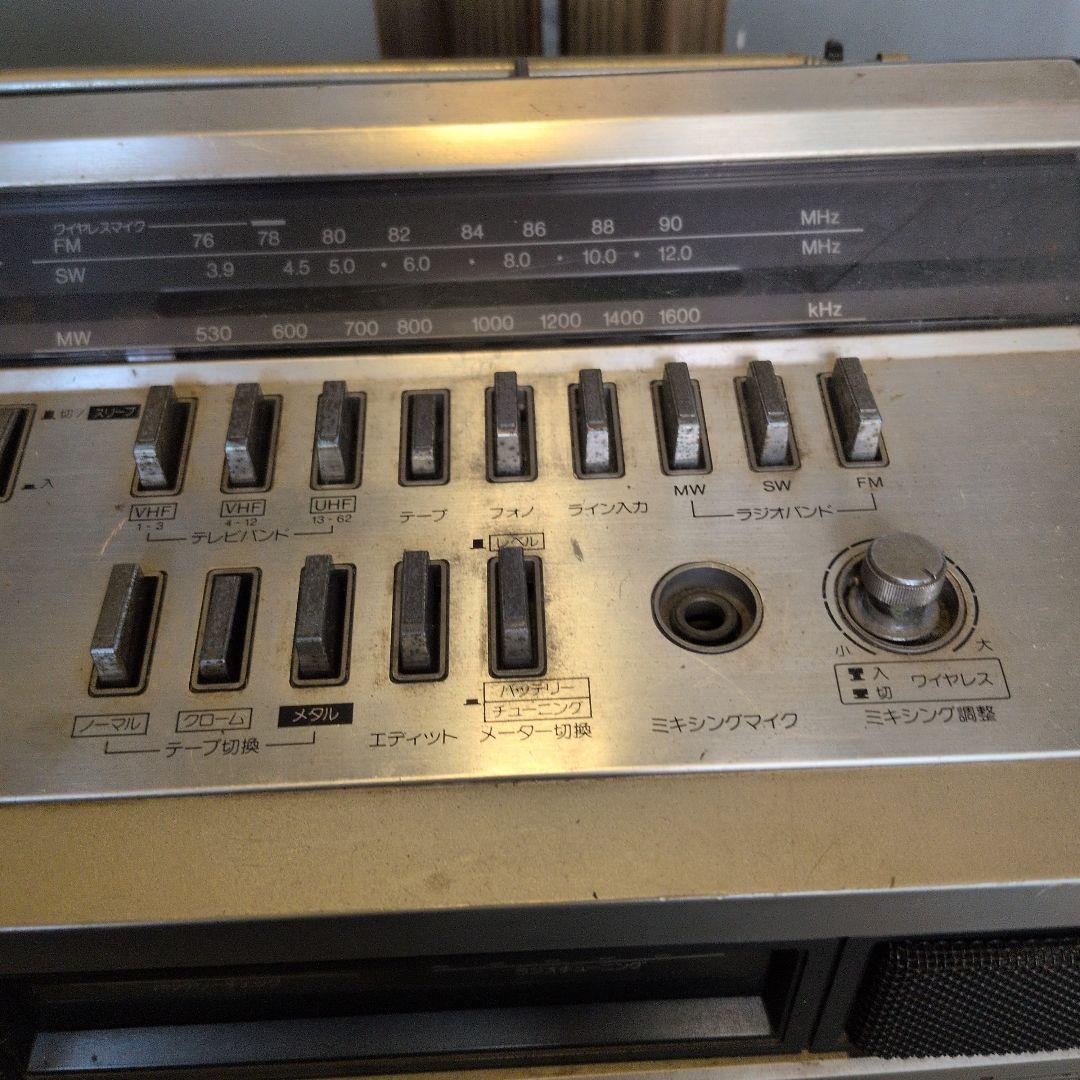 SHARP カセットデッキ　ラジオ　CT-6001