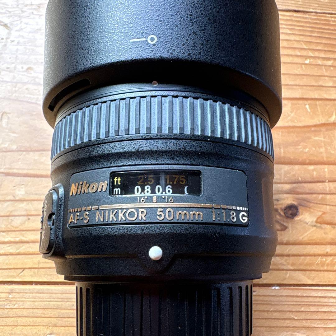 カメラレンズ　AF-S NIKKOR50mm1:1.8G