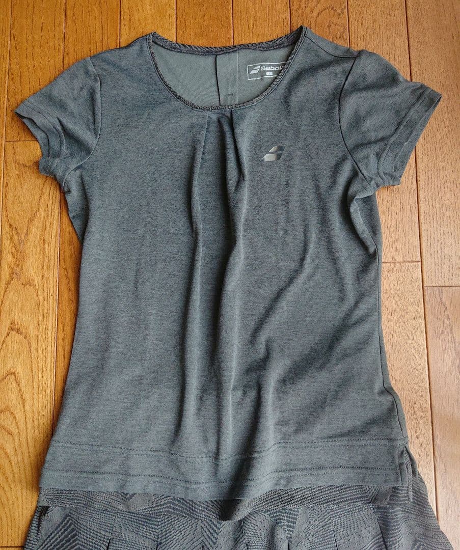 美品★Babolat バボラ テニスウエア Tシャツ スコート バイザー