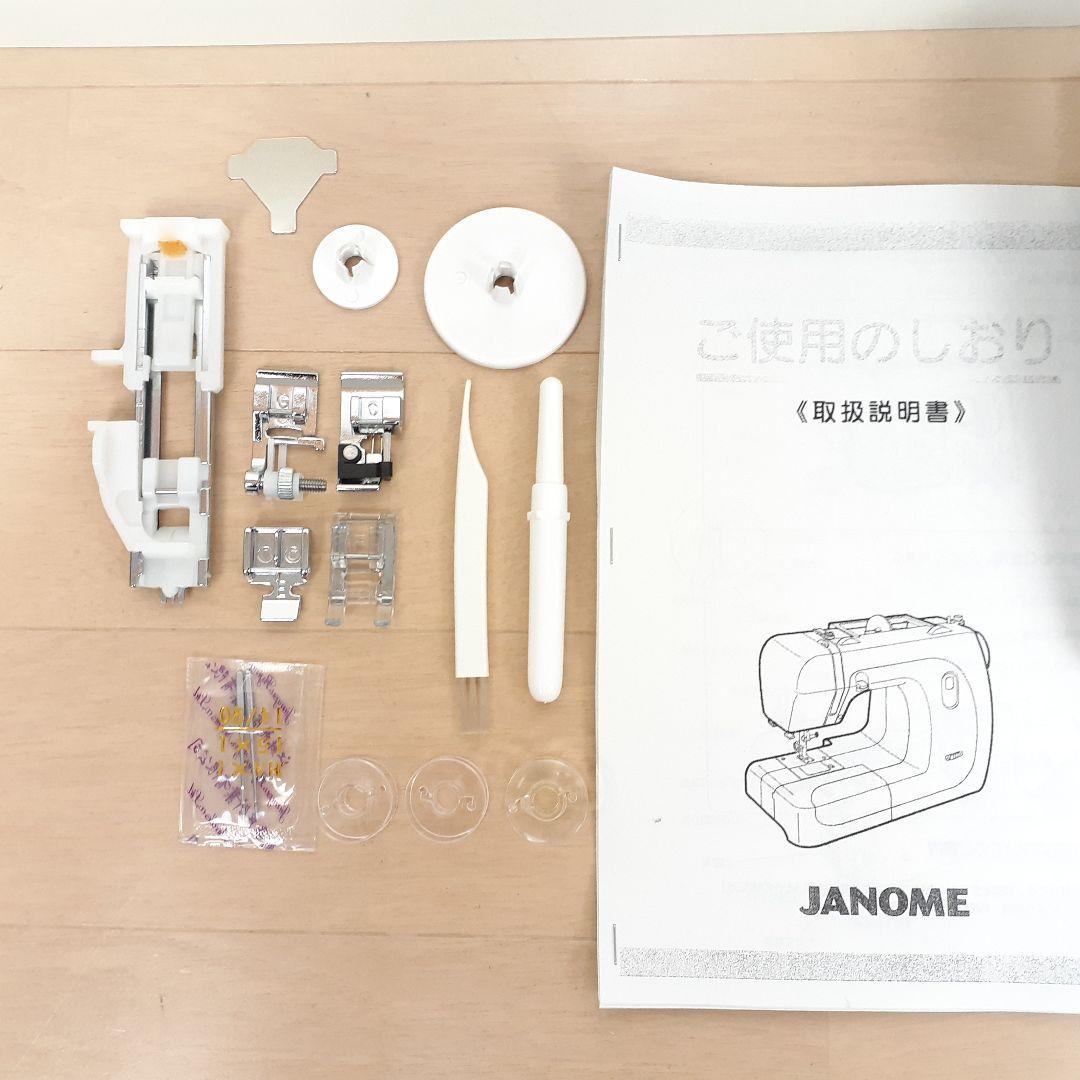 ジャノメ　電子ミシン本体　マリエッタ8080　フットコントローラー付属