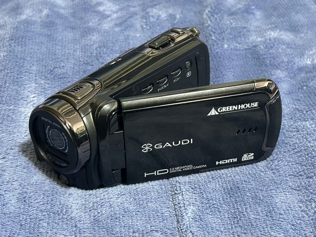 GREEN HOUSE GAUDI GHV-DV30HD ビデオカメラ HD