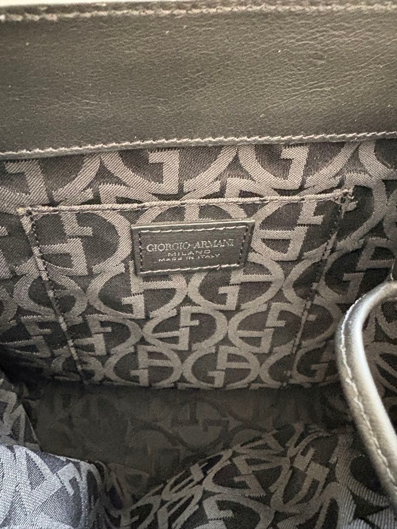 ジョルジオアルマーニリュック・レザー