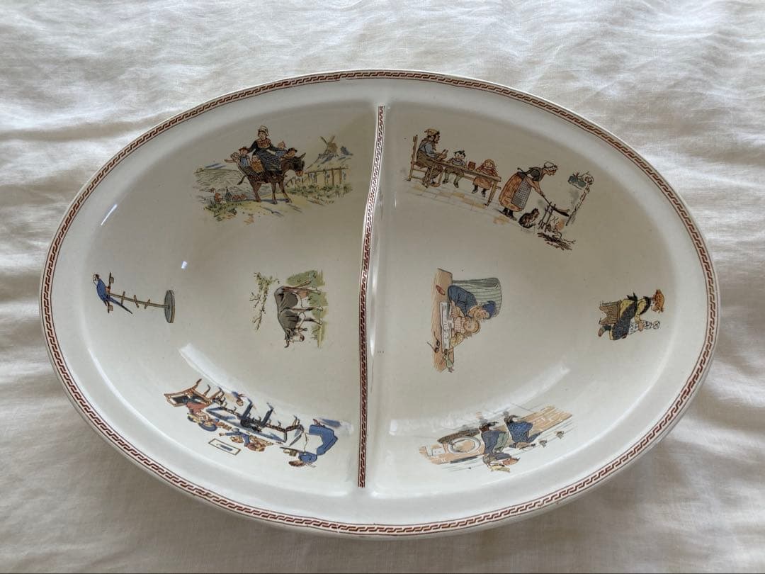 サルグミンヌ　アンファンリシャール　アンティーク　洗面器