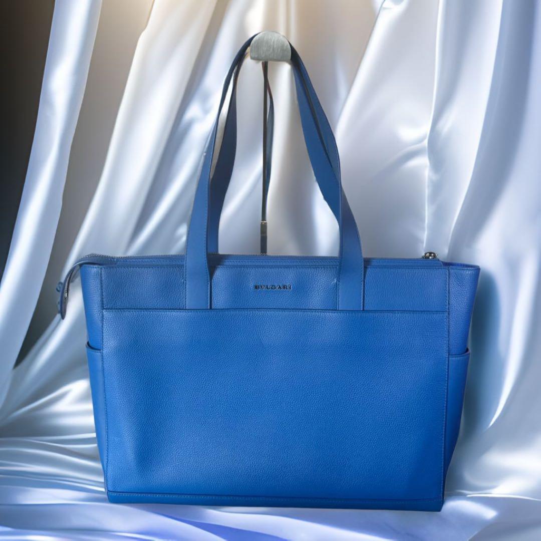 こーちゃん◎◆BVLGARI◆トートバッグ/ラージホリゾンタル/ブルガリ