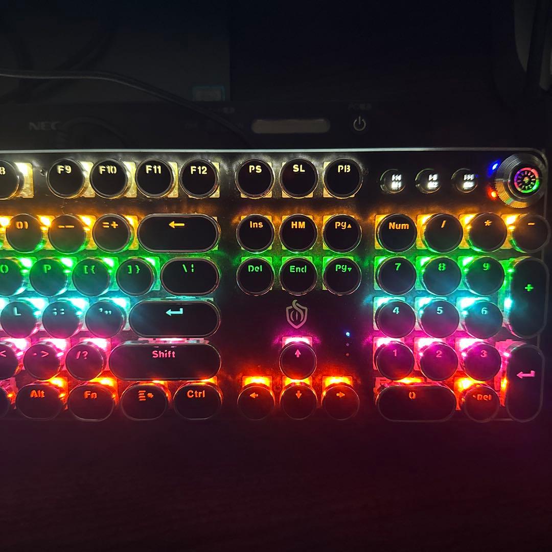 RGB LED メカニカルキーボード