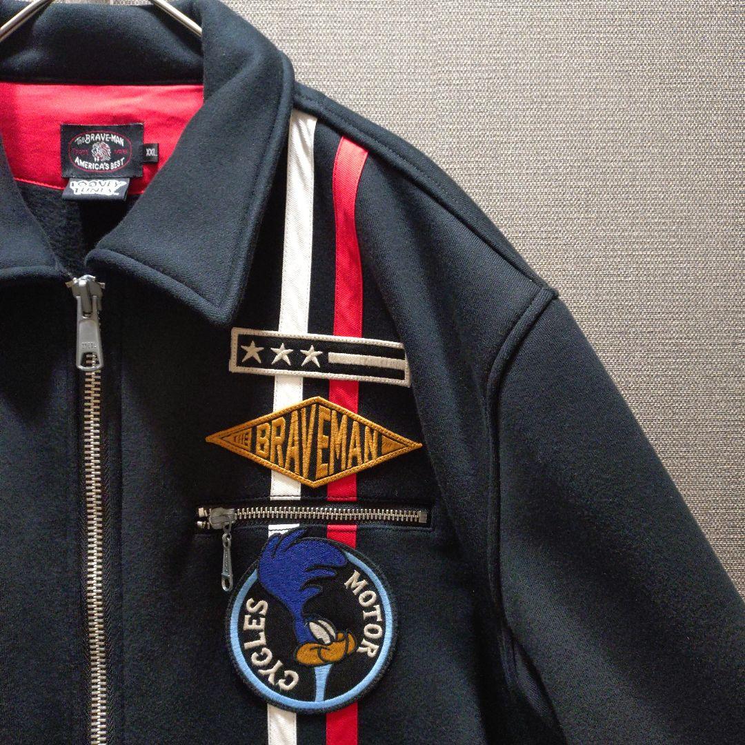 【美品】THE BRAVEMAN ブレイブマン×ルーニー テューンズ ライダース