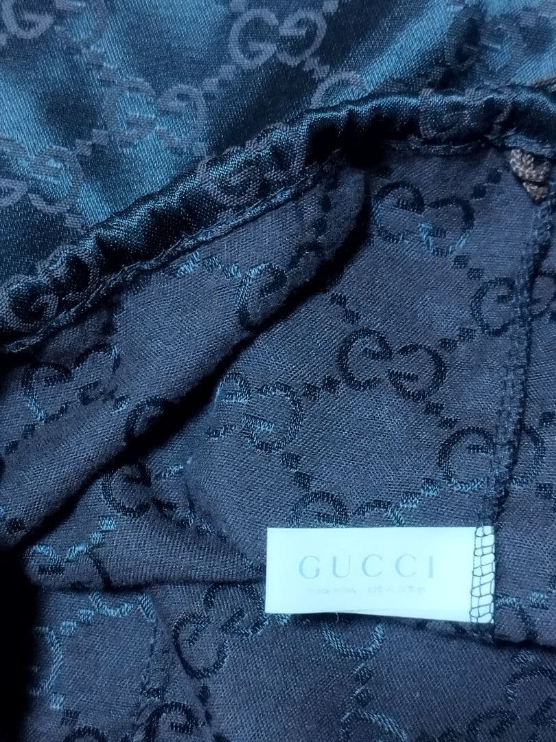 GUCCI ブラック ショルダーバッグ 収納袋付き