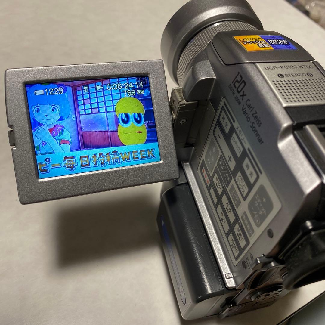 美品動作品　SONY miniDV HANDYCAM DCR-PC120 ②