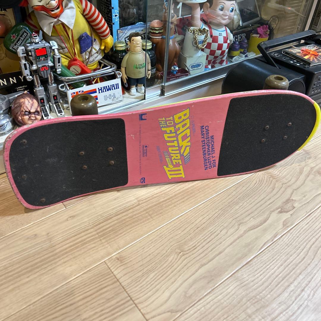 プロモ品）1990 バック・トゥ・ザ・フューチャー スケートボード　ホバーボード