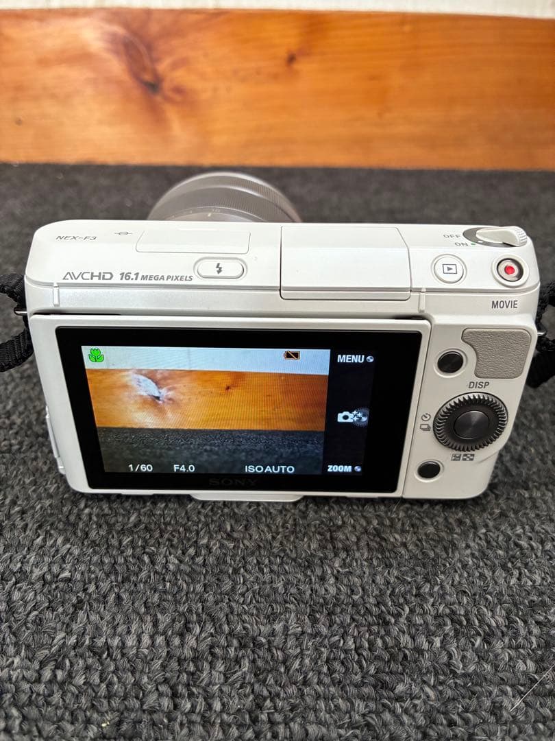 SONY α NEX-F3 ホワイト 動作確認済み 付属品多数 SDカード付