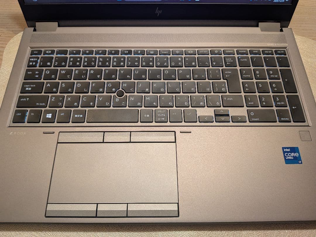Windowsノート本体 HP ZBook fury 15 G8 i7 32/512GB RTXA2000