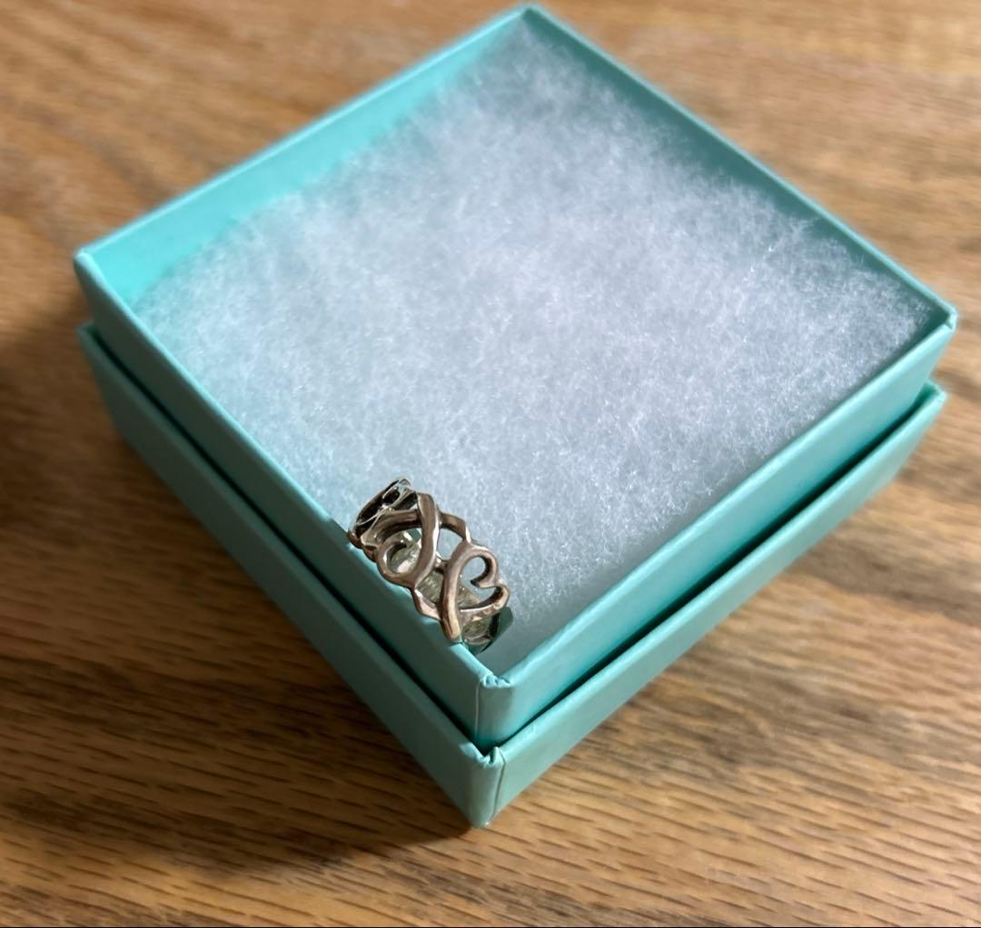 ☆ティファニー☆トリプルラビングハートリング 箱・袋付き