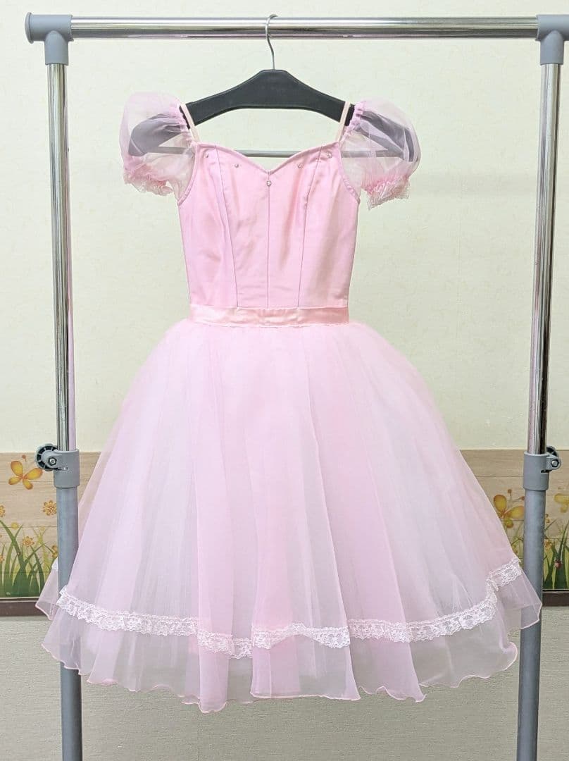 バレエ衣裳/ジュニア 6着セット 頭飾り付き