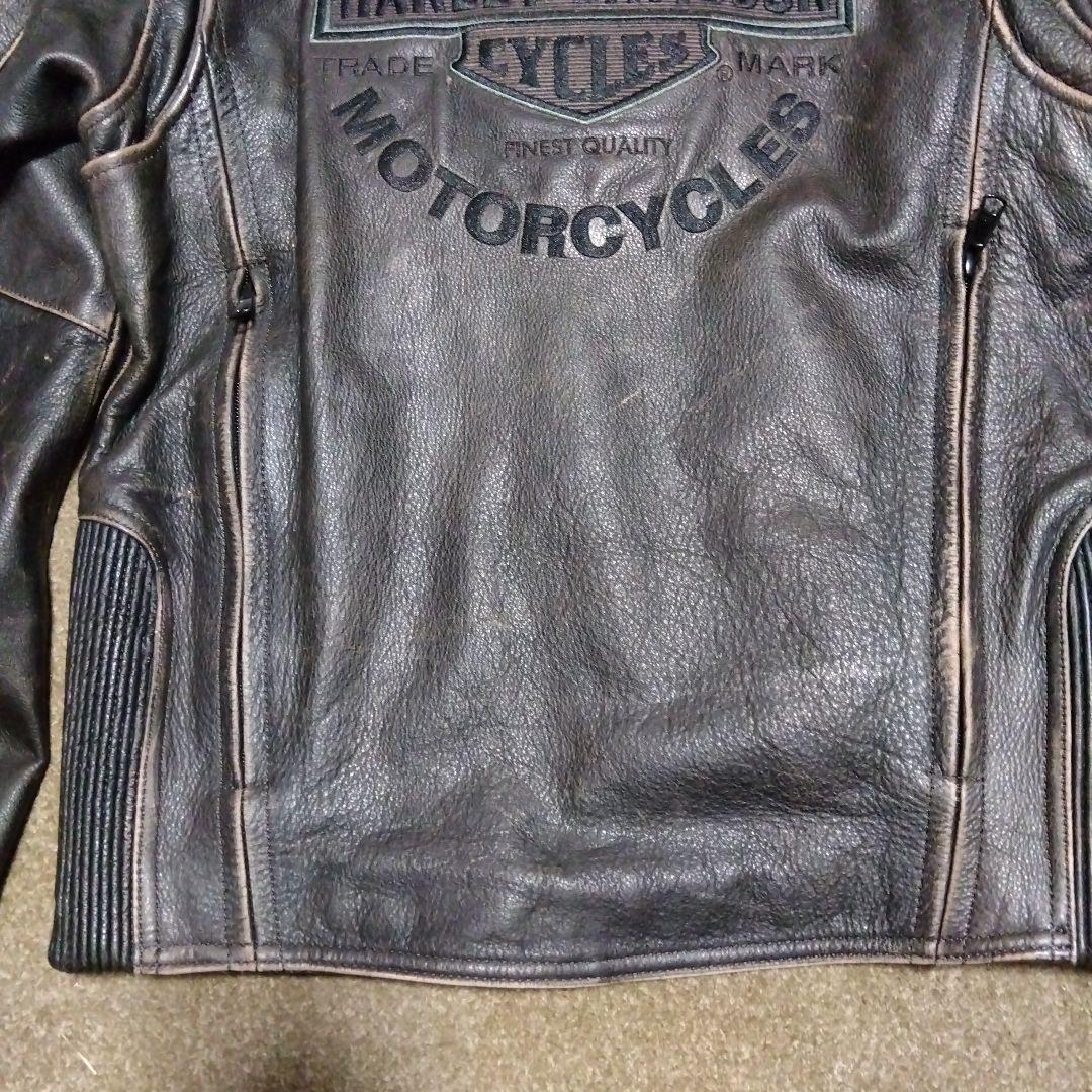 Sサイズ ハーレーダビッドソン シングルライダースジャケット