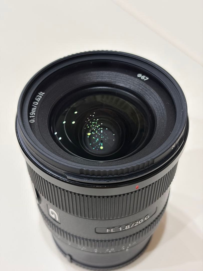 【美品】SONY FE 20mm F1.8 G レンズ　値下げ交渉可