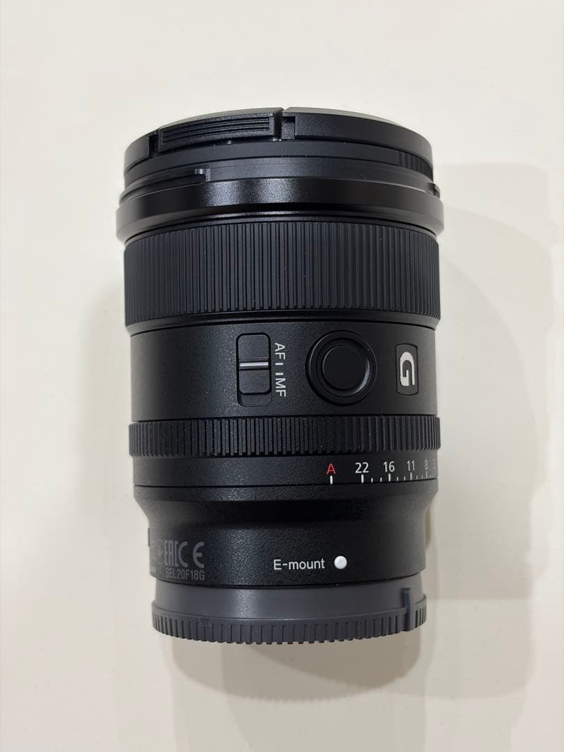 【美品】SONY FE 20mm F1.8 G レンズ　値下げ交渉可