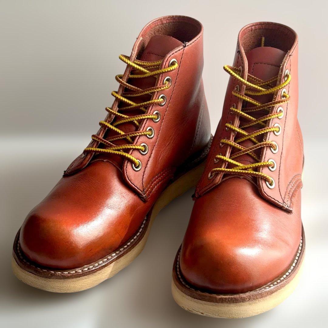 RED WING 8166 US4.5D プレーントゥ クラシックラウンド