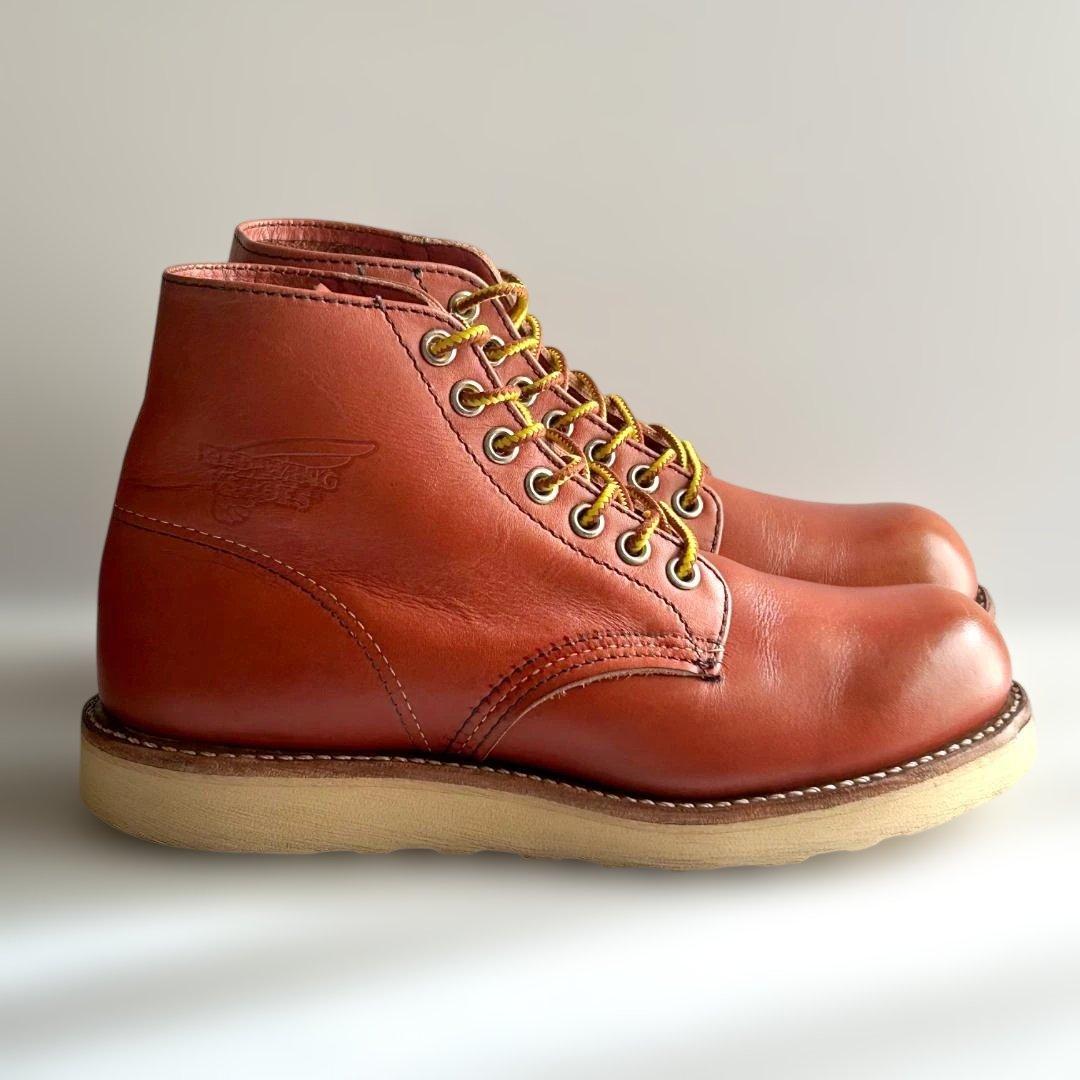 RED WING 8166 US4.5D プレーントゥ クラシックラウンド