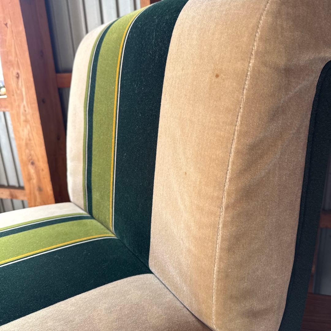 ビンテージ　70年代　時代　一人掛け　ソファ　ミッドセンチュリー