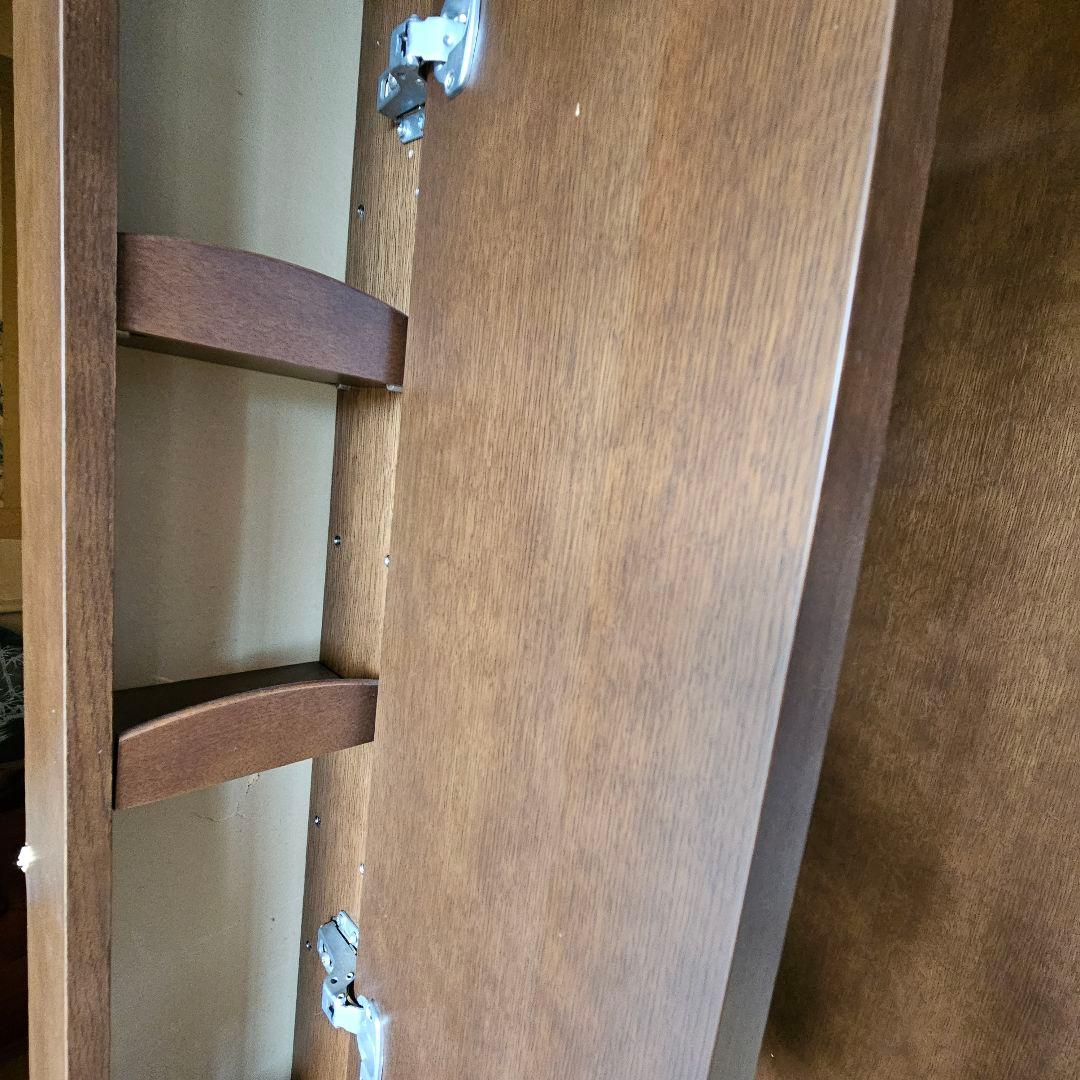 【お値下げ】大塚家具　ドレッサー　鏡台　三面鏡　高級　天然木ナラ