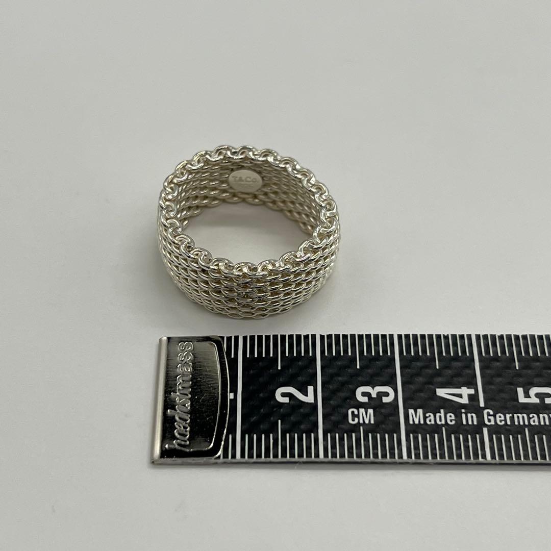 129nbティファニー TIFFANY サマセットリング 17号