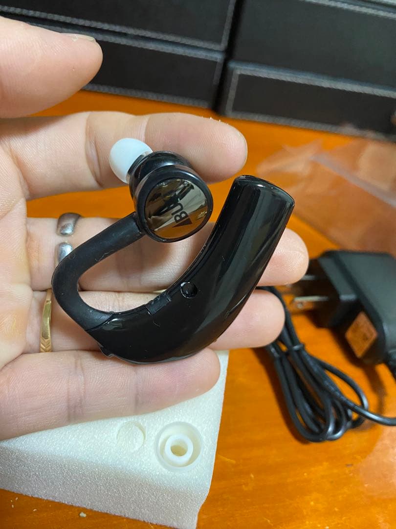 伊吹電子 音声拡聴器 骨伝導耳掛け式 ボン・ボイス 右耳用