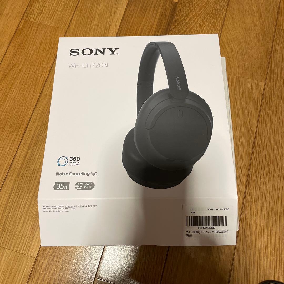 SONY WH-CH720N BLACK 未使用に近い