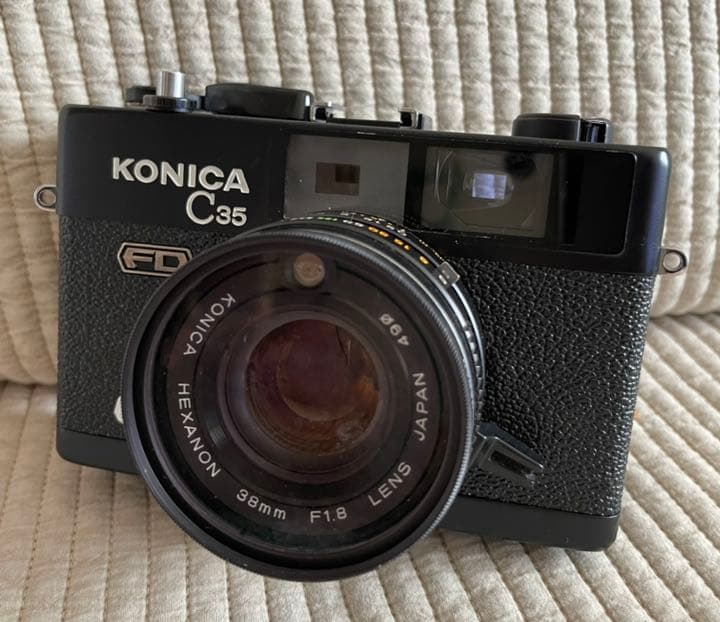 KONICA C35 FD☆ブラック☆動作未確認
