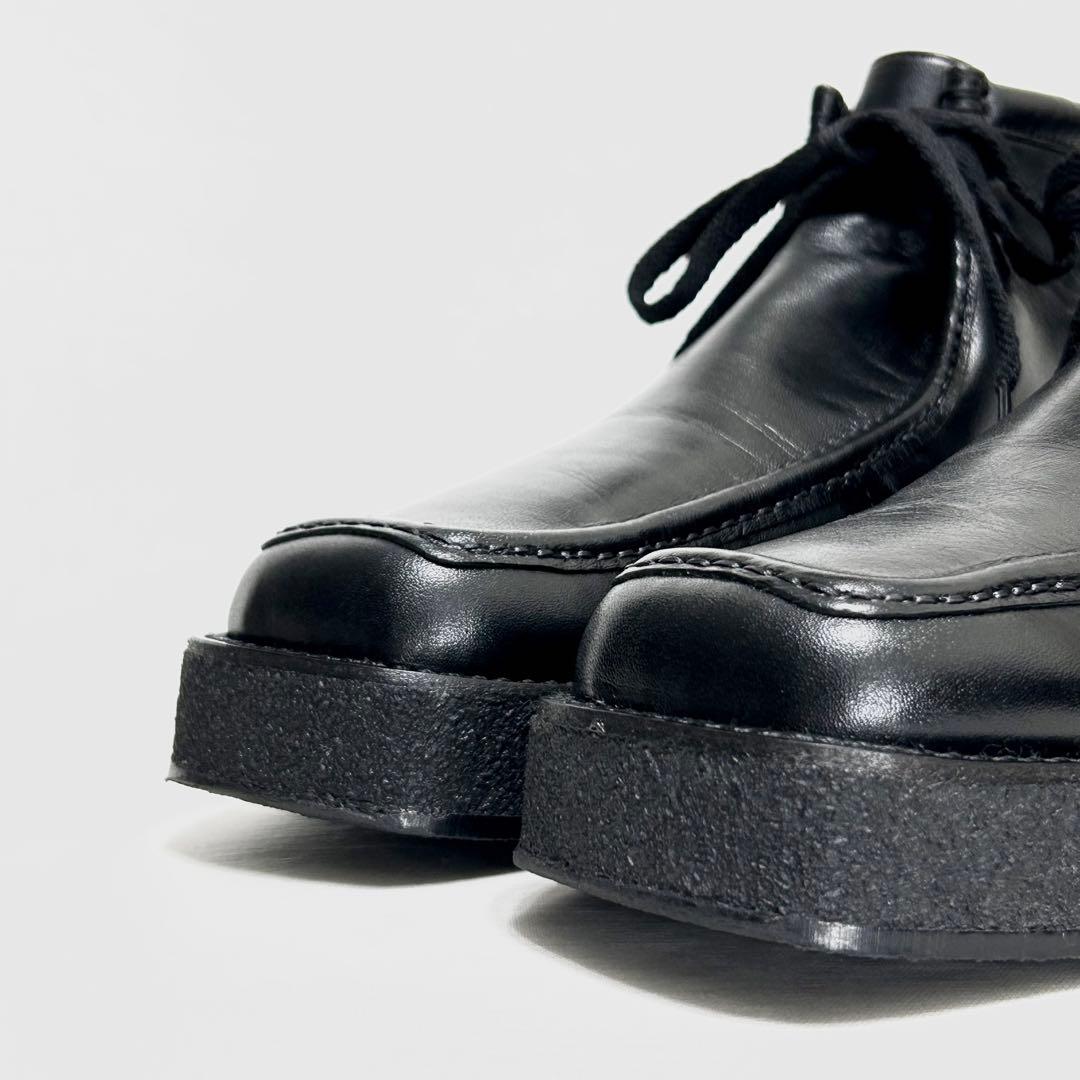 ■定5.4万 ピッピシック 38 レースアップシューズ ローファー 黒 ブーツ