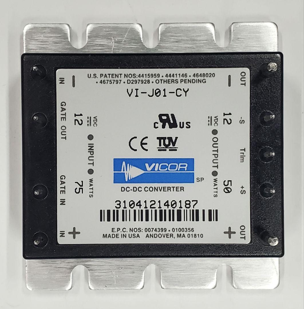 【新品】VICOR 50W DC-DC コンバーター VI-J01-CY