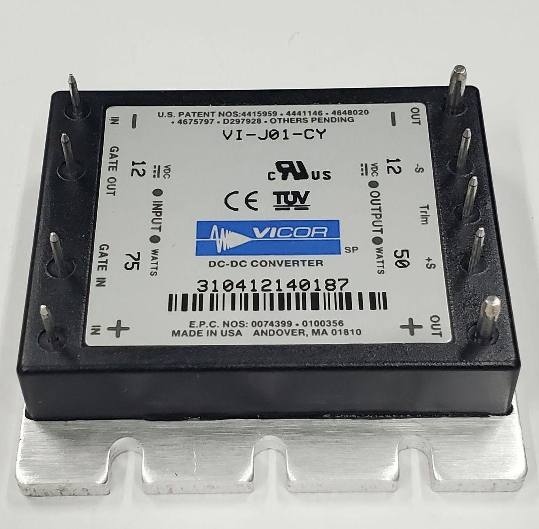 【新品】VICOR 50W DC-DC コンバーター VI-J01-CY