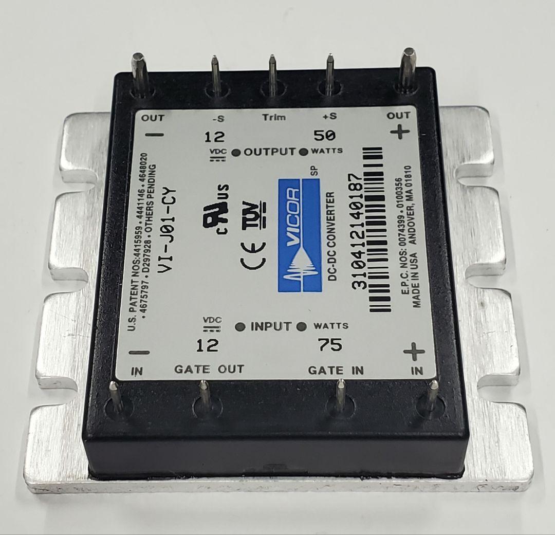 【新品】VICOR 50W DC-DC コンバーター VI-J01-CY