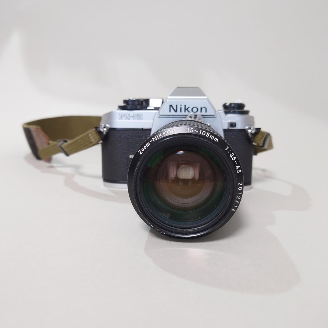 【希少・格安】Nikon（ニコン） FG-20 フィルム式一眼レフカメラ