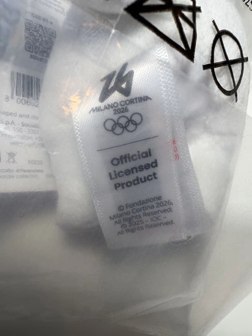 Tinaミラノコルティナ2026オリンピックぬいぐるみ18cm新品未開封 即発送