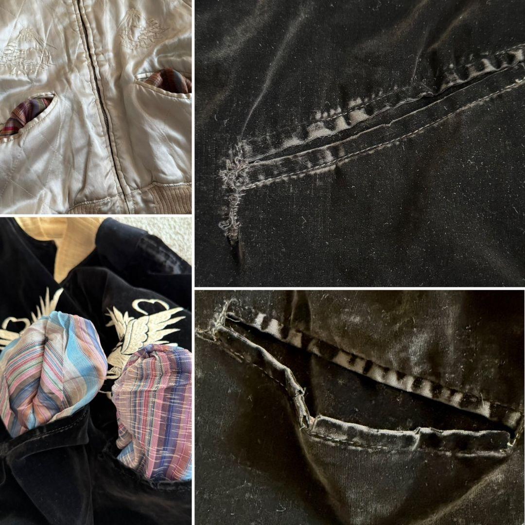 50s ヴィンテージ スカジャン 別珍 souvenir jacket