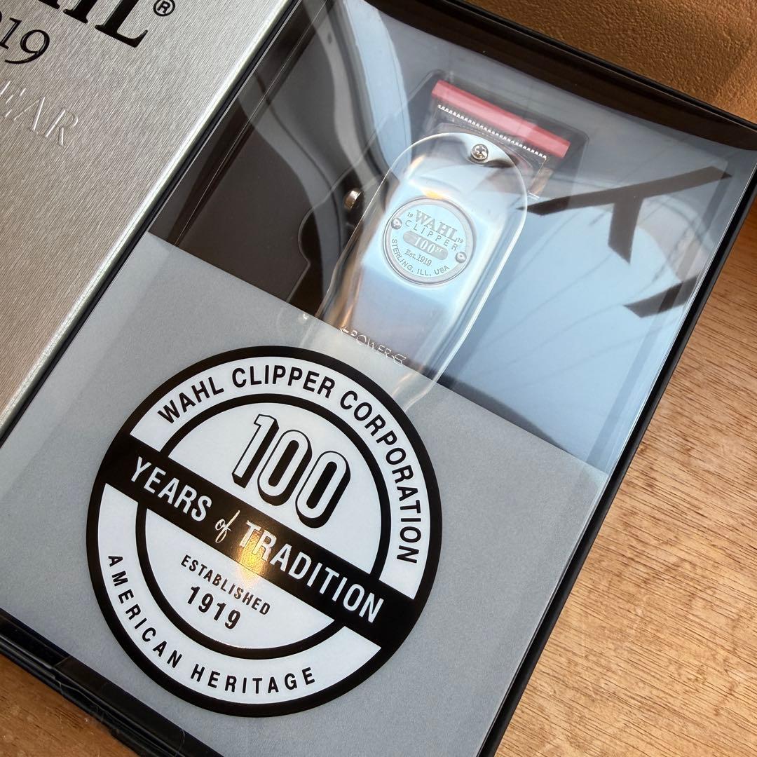 WAHL 1919 100週年限定バリカン 専用ケース付き