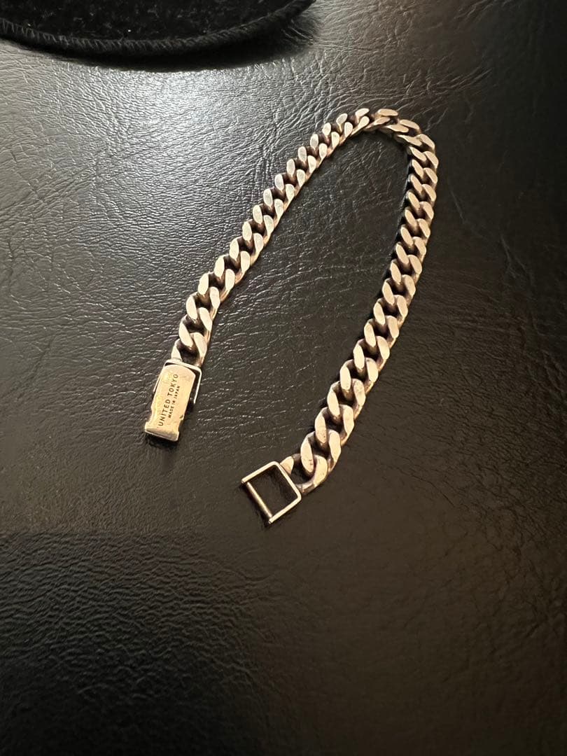 united tokyo シルバー　チェーン　喜平　ブレスレット