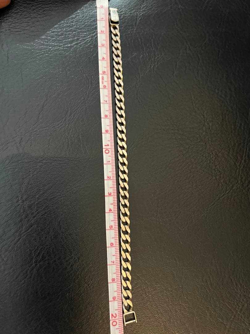 united tokyo シルバー　チェーン　喜平　ブレスレット