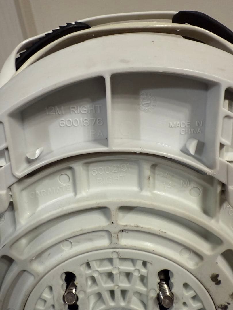 FLUX DS スノーボード ビンディング ホワイト バイン Mサイズ