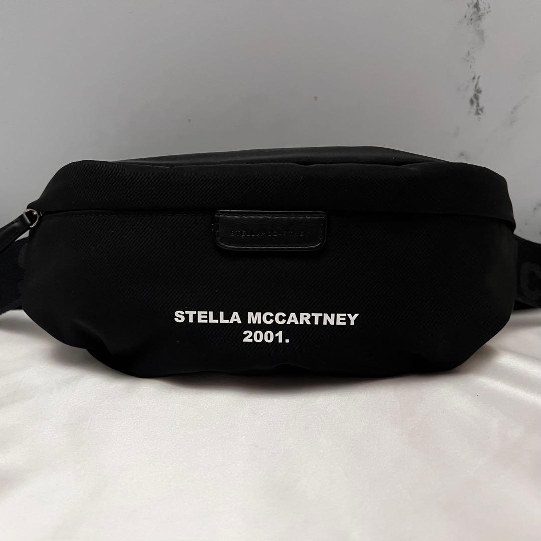✨未使用品✨ステラマッカートニー　ボディバッグ　ナイロンキャンバス　ブラック