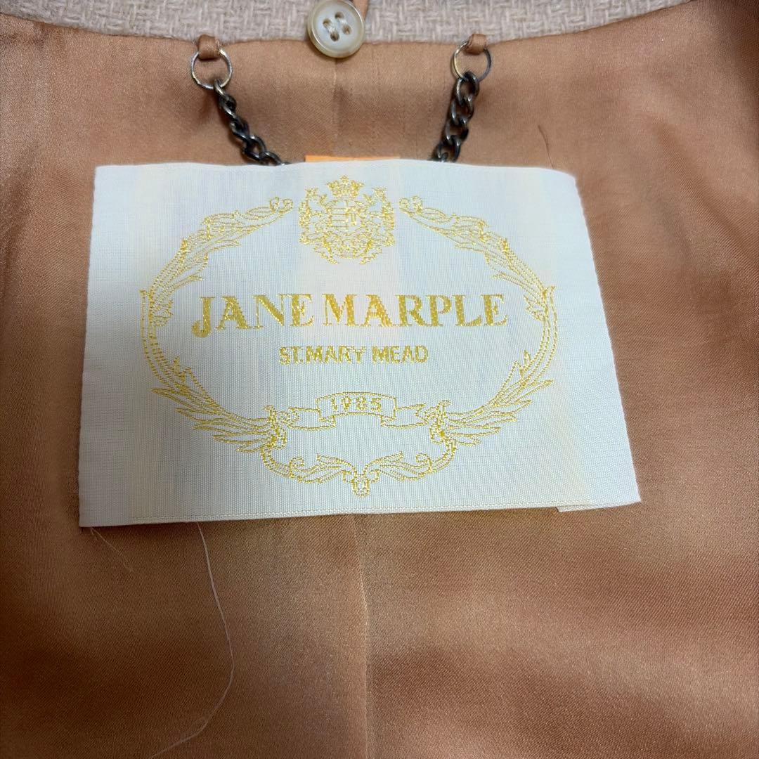ジェーンマープル JaneMarple ファー付き ショートコート ベージュ