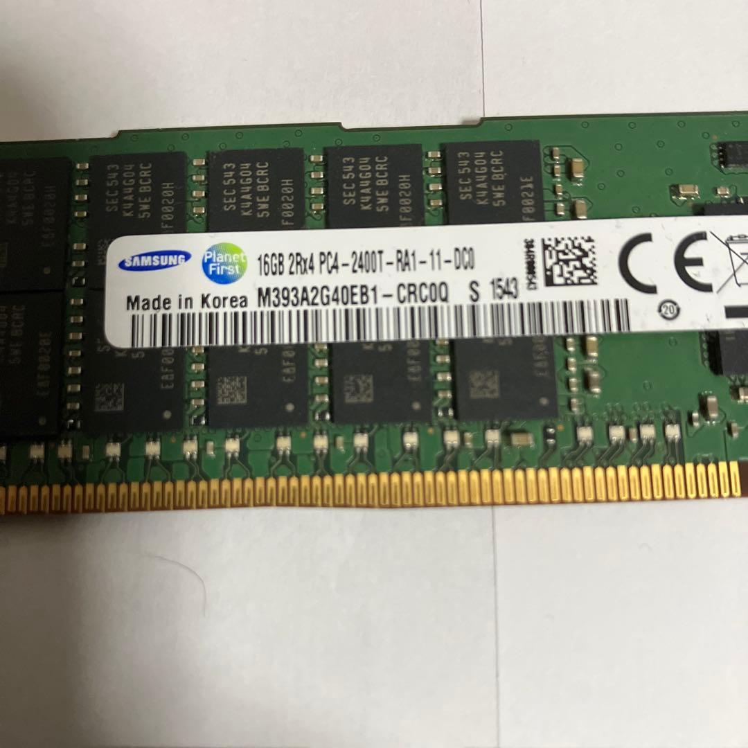 Samsung メモリ DDR4 16GB×2枚 （RDIMM）