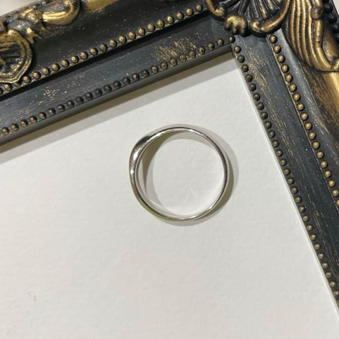 star jewelry pt950 ウェーブリング 地金リング 15号